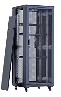 Серверный телекоммуникационный шкаф 19" напольный 27U SIT-FS1027M размеры(ШхГхВ) 600*1000*1388мм М/М