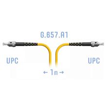 Патч-корд оптический ST-ST UPС SM Simplex 1 м.