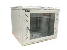 Шкаф 19" 6U SIT-WM061WT телекоммуникационный настенный серый RAL7035 размеры(ШхГхВ) 600*350*368мм