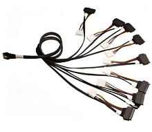 Кабель (ACD-60006-ZC) Slim SAS (SFF8654-8i) to 8x U.3 (SFF8639) 1м NVME