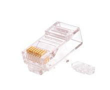Коннектор NIKOMAX RJ45/8P8C под витую пару, Кат.6 (Класс E), (0,50-0,57 мм), универсальные (100шт)