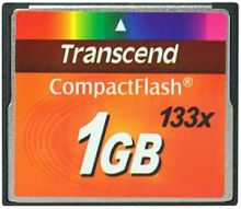 Карта CompactFlash 1Gb Transcend 