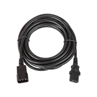 Кабель питания TLK, вход -  C14  , выход -  C13 ,  3x1мм2, 3 м, 250В 10A, черный