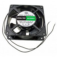 Вентилятор 120x120x38мм AC (220V / 0.14A / 30.8W), 2 Wire, 2.6Krpm, JiuLong (G12038HA2BL-5P) подшипн