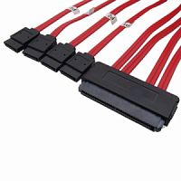 Кабель SAS SFF 8484 to 4xSATA 50см