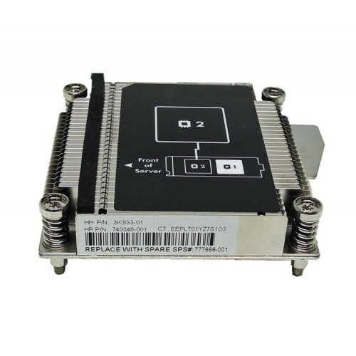 Радиатор для сервер-лезвие HPE BL460C Gen9 Socket 2011V3 Передний(Front)