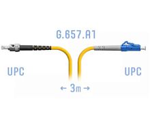 Патч-корд оптический LC-ST UPС SM Simplex 3 метра