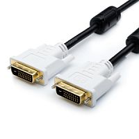 Кабель DVI-D->DVI-D 25M-25M DUAL LINK ATCOM AT9148 GoldPlated