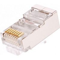 Коннектор NIKOMAX RJ45/8P8C под витую пару, Кат.5e , покрытие 50мкд, 