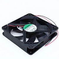 Вентилятор 120x120x25мм DC (12V / 0.28A / 3.4W), 2 Wire, 2.7Krpm, SUNON (EEC0251B2-000U-A99) подшипн