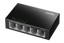 Коммутатор неуправляемый CUDY (FS105) 5x10/100 RJ45