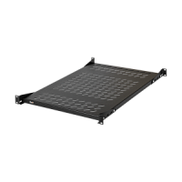 Полка стационарная усиленная TLK, 19", Ш437хГ660мм, для шкафа и стойки глубиной 800(1000)мм , черная