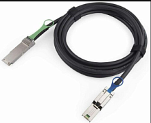 Кабель QSFP QDR SAS -> SFF8088 1m (LSI/BROADCOM FW)
