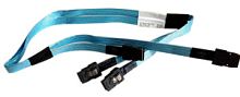 Шлейф SAS HP 2xSFF-8087 (mSASx4) To 2xSFF-8087 (mSASx4) 66cm/0,66m For DL380 Gen9 12LFF To Smart HBA