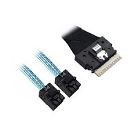 Кабель ACD-60003-ZC Slimline SASx8 (SFF8654) to 2x SAS(SFF8643 SAS Connections), 1M,(Broadcom 05-600