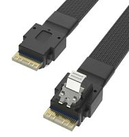Кабель Slim SAS (SFF8654-4i) to Slim SAS (SFF8654-4i) 0.5м