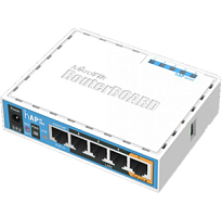 Маршрутизатор MikroTik hAP ac lite RB952Ui-5ac2nD 2.4/5GHz, 5x10/100 ETH, 1xUSB, PassivePoE