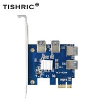 Плата концентратора PCI-e x1 -> 4x USB 3.0