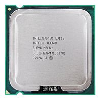 Процессор Intel Xeon E3110 (2C/2T 6MB,3GHz,1333 MHz FSB,65W)s775 Mark:2165/1263