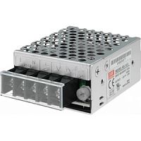 Блок питания 88-264V AC-> 12V(10..13.2V)DC, 1.3A, 15W MeanWell RS-15-12, 63*51*28мм