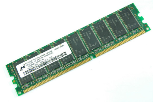 Модуль памяти DIMM DDR-I ECC 512MB PC3200U (400MHz)