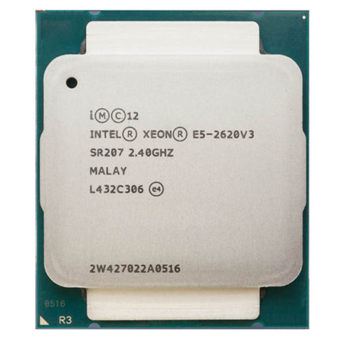 Процессор Intel Xeon E5-2620V3  (6C/12T, 25M, 2.4/3.2GHz, 8GT/s Intel® QPI, TDP 85W) LGA2011V3