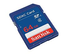Карта SD XC 64GB SANDISK SDSDB-064G-B35