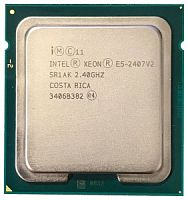 Процессор Intel Xeon E5-2407v2 (4C/4T, 2.40 GHz,10M Cache, 6.40 GT/s Intel® QPI,80W) socket 1356