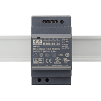 Блок питания на DIN-рейку AC-DC (24V / 2.5A / 60W) Mean Well (HDR-60-24)