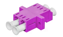 LC-LC duplex, MM (в гнездо SC SX) розетка оптическая OM4
